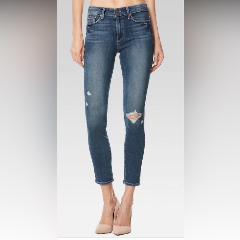 Paige Hoxton Ankle Skinny Jeans destructed Size 27